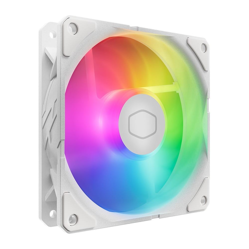 Cooler Master Sickleflow WH 120 ARGB 120MM 3PK Fan - White