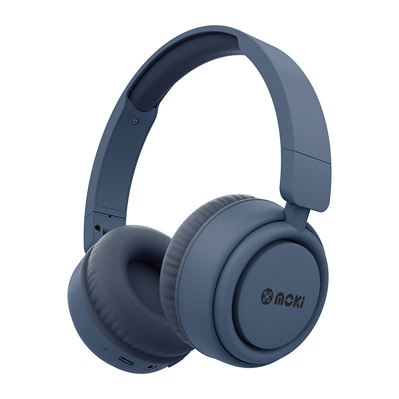 Moki Staple Wireless Headphones - Blue