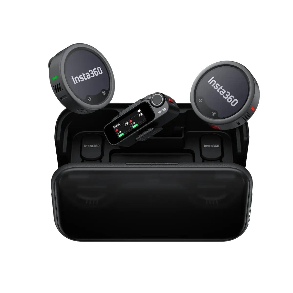 Insta360 Mic Pro High-Performance Wireless Microphone 2xTransmitter With Receiver (2TX+1RX)