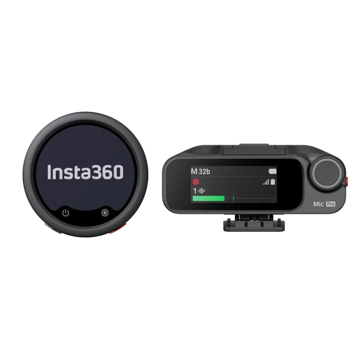 Insta360 Mic Pro High-Performance Wireless Microphone Transmitter With Receiver (1TX+1RX)