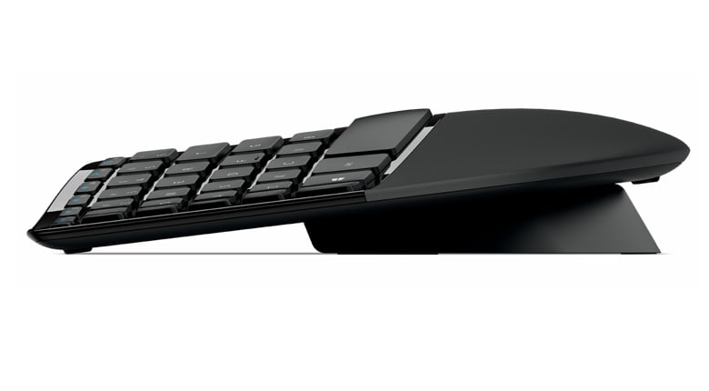 Microsoft Designed Split Keyboard With Number Pad Incase Ergonomic ...