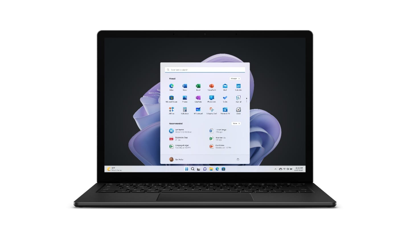 (Hot Offer) Microsoft Surface Laptop 5 For Business 13.5" TouchScreen, i7-1255U, 16GB RAM, 1TB SSD, Windows 11 Pro - Black