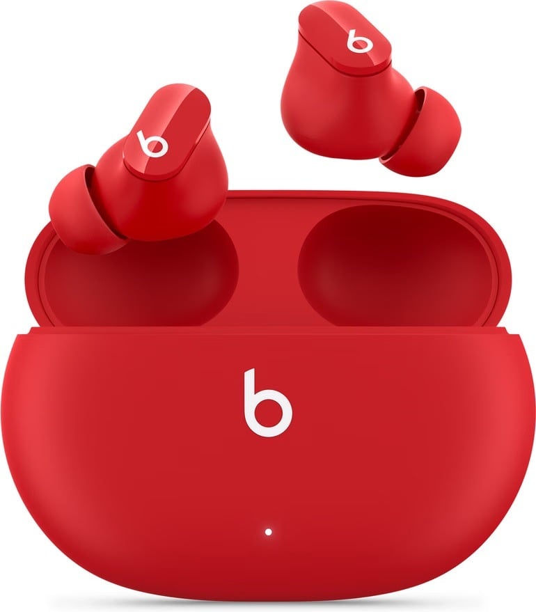 (Ex-Demo) Beats Wireless Noise Cancelling Studio Buds Earphones - Red