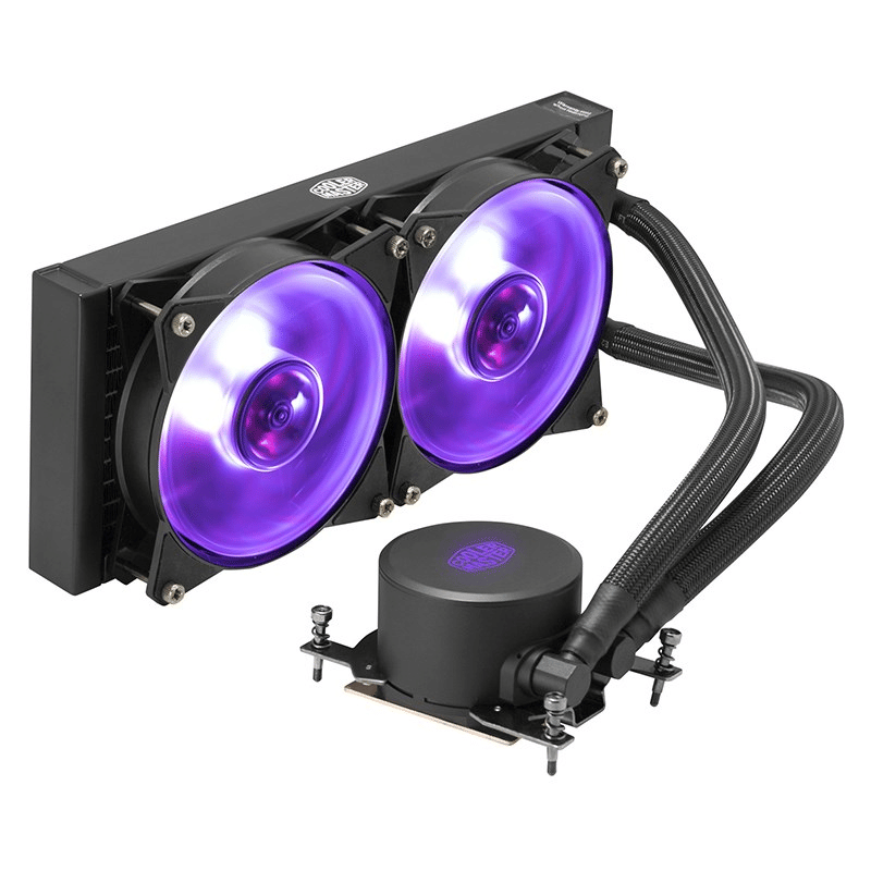 Coolermaster MasterLiquid ML280 RGB Liquid CPU Cooler - TR4 Edition 