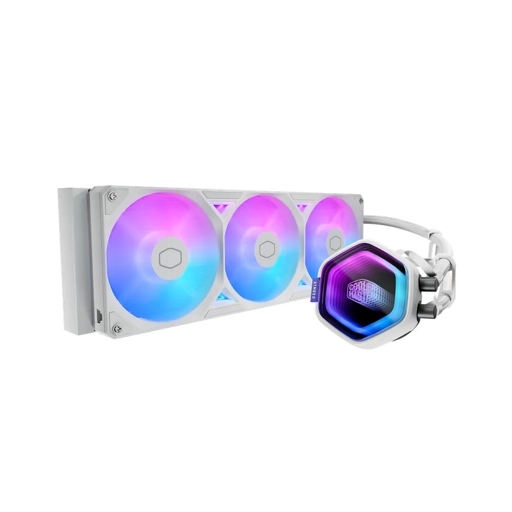 Cooler Master MasterLiquid Atmos II 360mm Liquid CPU Cooler - White Edition