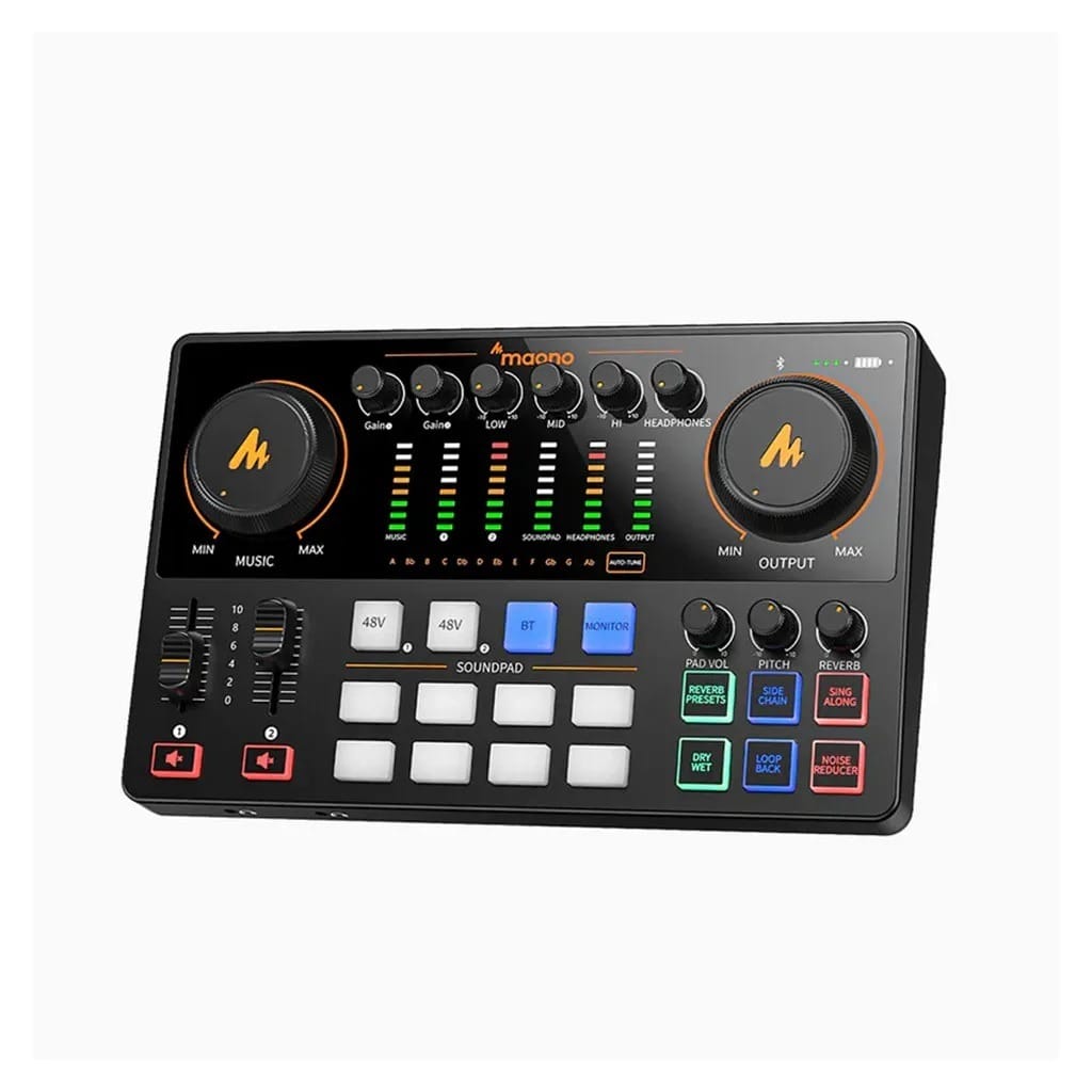 MAONO CASTER E2 Gen2 Audio Mixer, Interface And Podcast Equipment