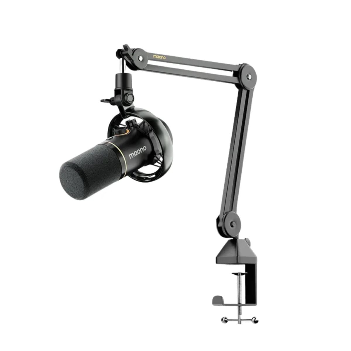 MAONO PD200W Hybrid Podcasting Wireless Microphone - BA37 Book Arm
