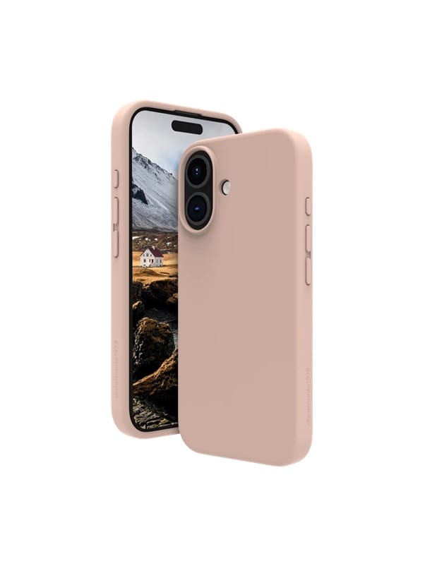 Dbramante Monaco Silicone Case iPhone 16 - Pink