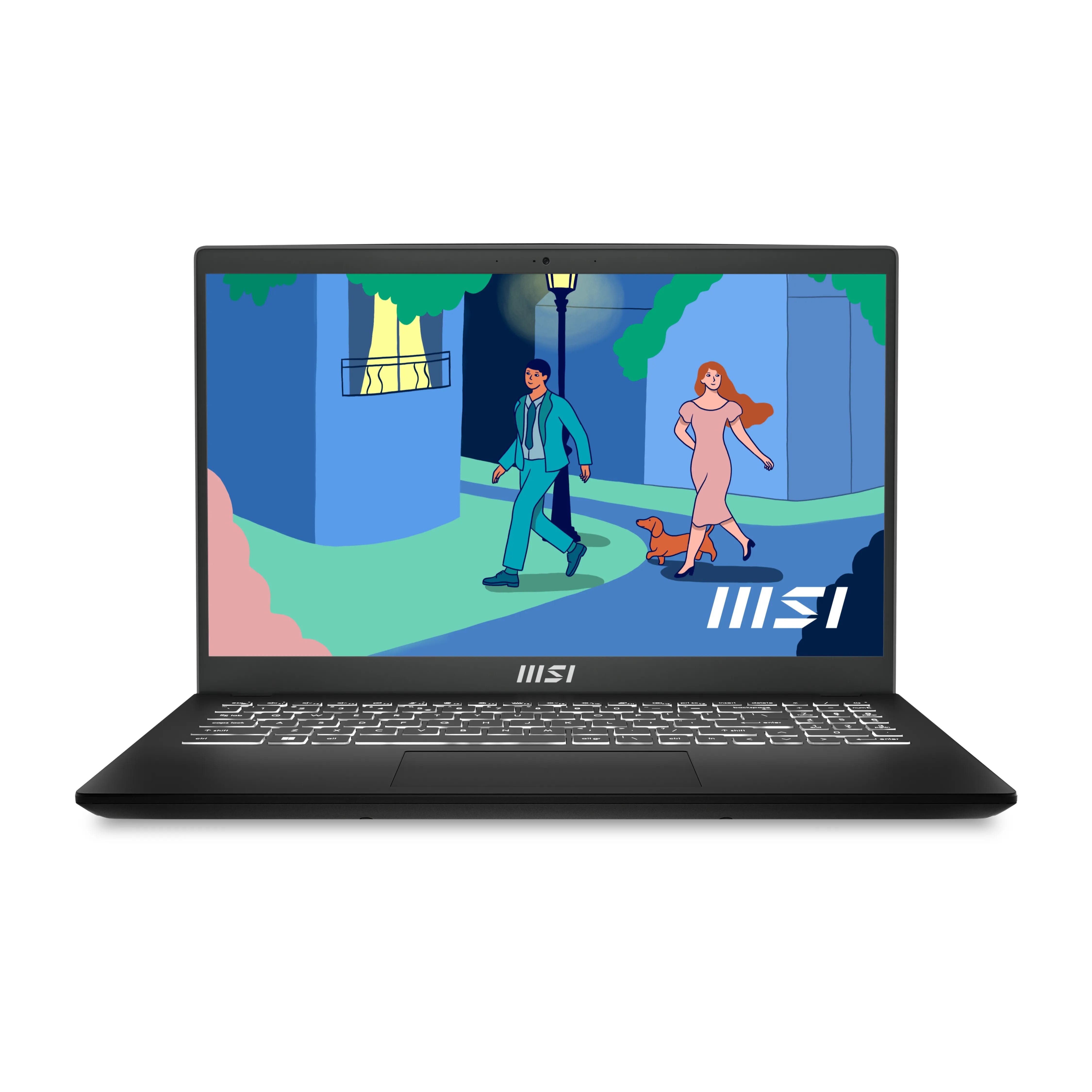 (Refurbished) MSI Modern 15.6" FHD IPS Laptop, i7-1255U, 16GB RAM, 512GB SSD, Windows 11 Home