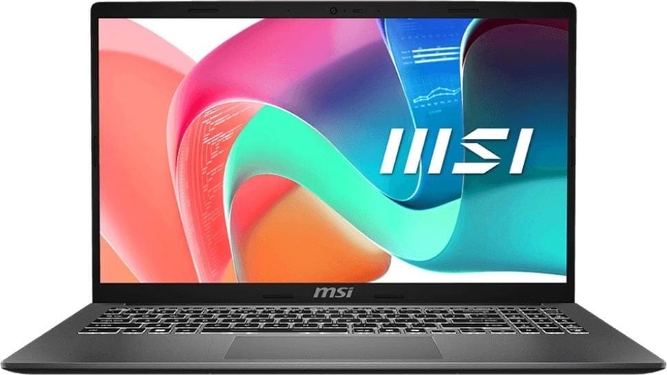 MSI Modern 15 F1MG 15.6" FHD IPS Laptop, Core 5-120U, 16GB RAM, 512GB SSD, Windows 11 Home - Platinum Gray