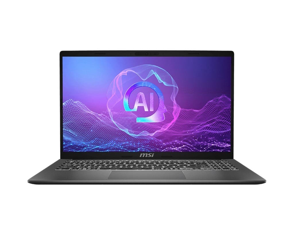 MSI Modern A15 AI F2HM 15" FHD IPS Laptop, Ryzen 5 220, 16GB RAM, 512GB SSD, Windows 11 Home