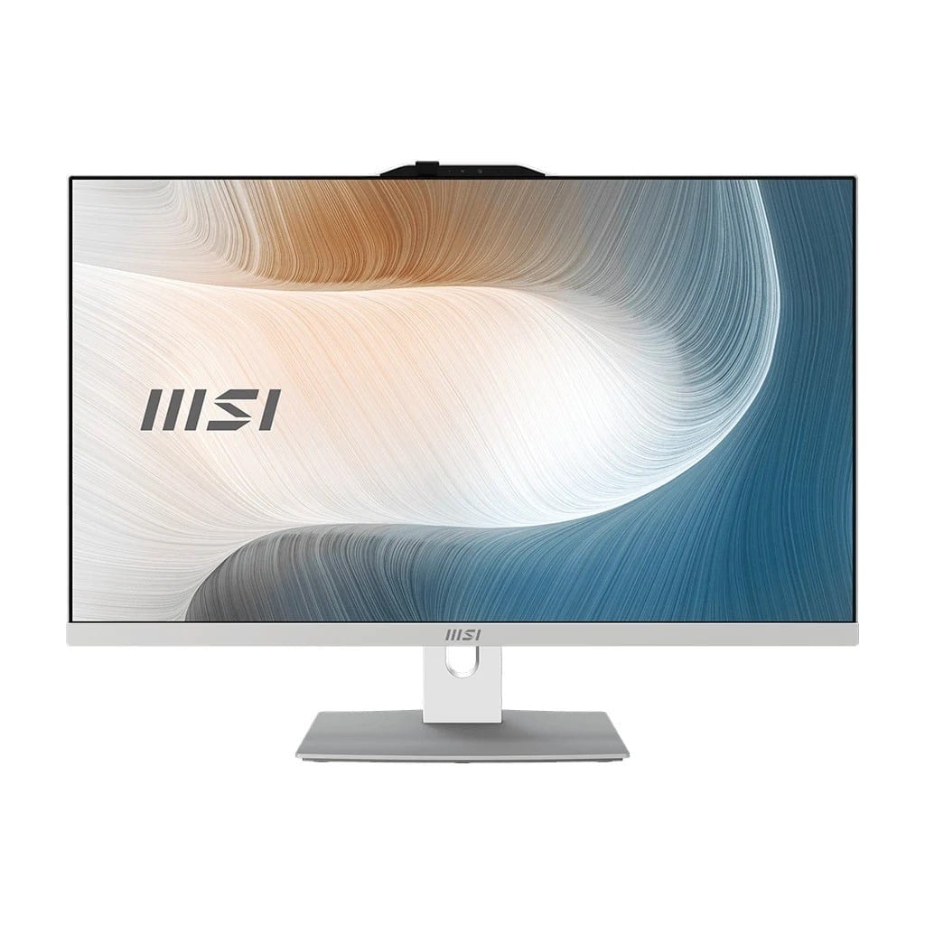 (Damaged Box) MSI Modern AM272P 1M 27" All-In-One PC, Core 7-150U, 16GB RAM, 1TB SSD, Windows 11 Home - White