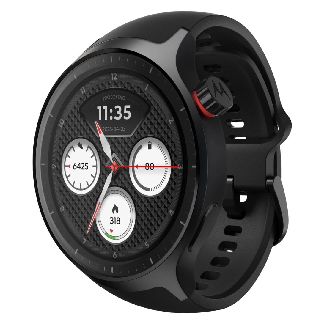 Motorola Moto Smart Watch Silicone - Black