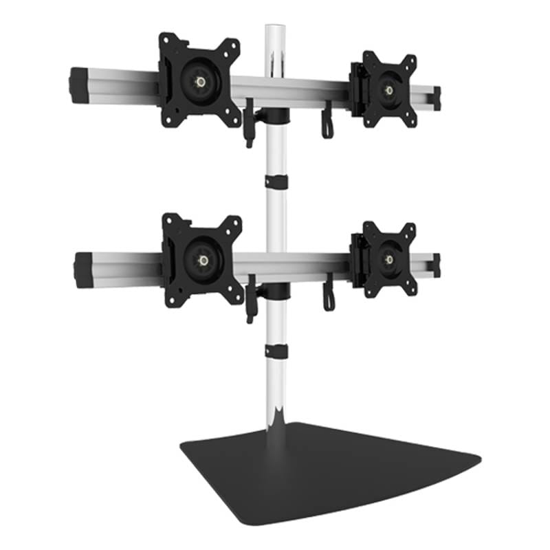 VisionMount Free Standing 4x 27" LCD Stand