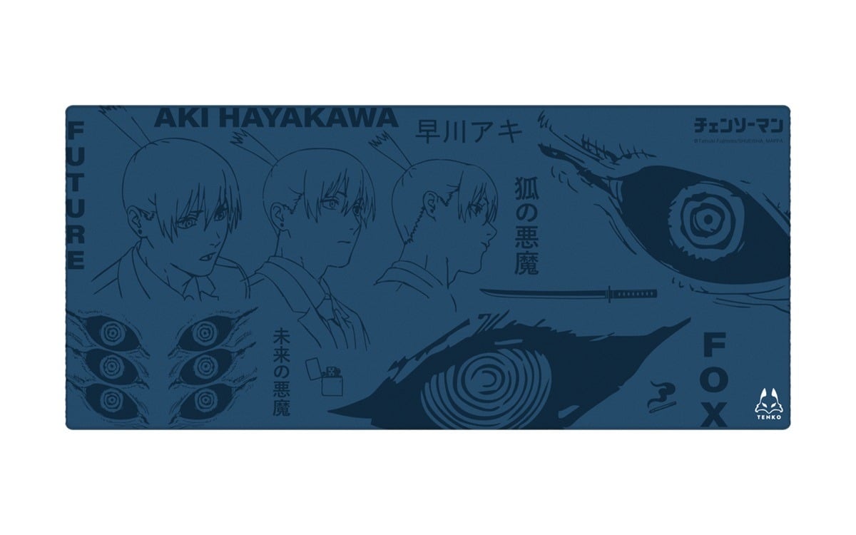 Arbiter Studio Chainsaw Man XL 900x400mm Cloth Mousepad - Aki