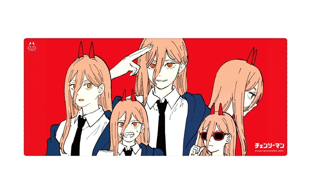Arbiter Studio Chainsaw Man XL 900x400mm Cloth Mousepad - Power