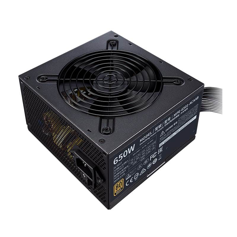 Coolermaster MWE ATX 650W 80Plus Bronze Certified V2 Non-Modular Power Supply Unit
