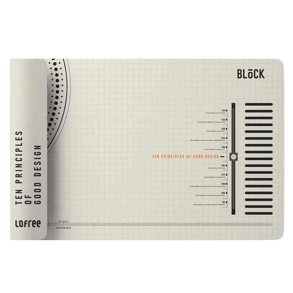 Lofree Full Size Desk Mat - Vintage Grey
