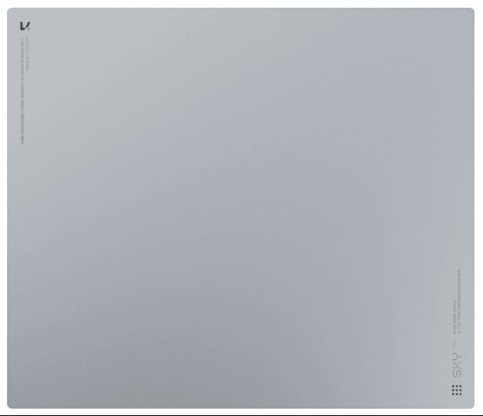 VOICSKY SKY PRO Ultra-Thin 500x430x1mm XL Glass Mouse Pad - Light
