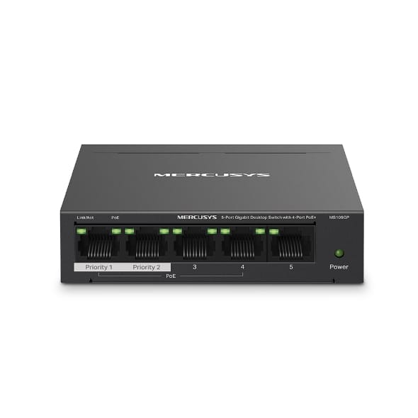 Mercusys MS105GP 5 Port Gigabit Desktop Switch