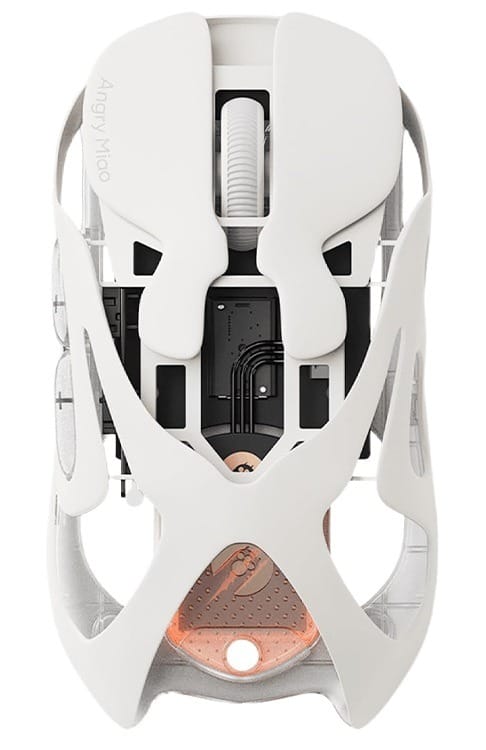 Angry Miao Infinity Wireless Gaming Mouse - Cloud White