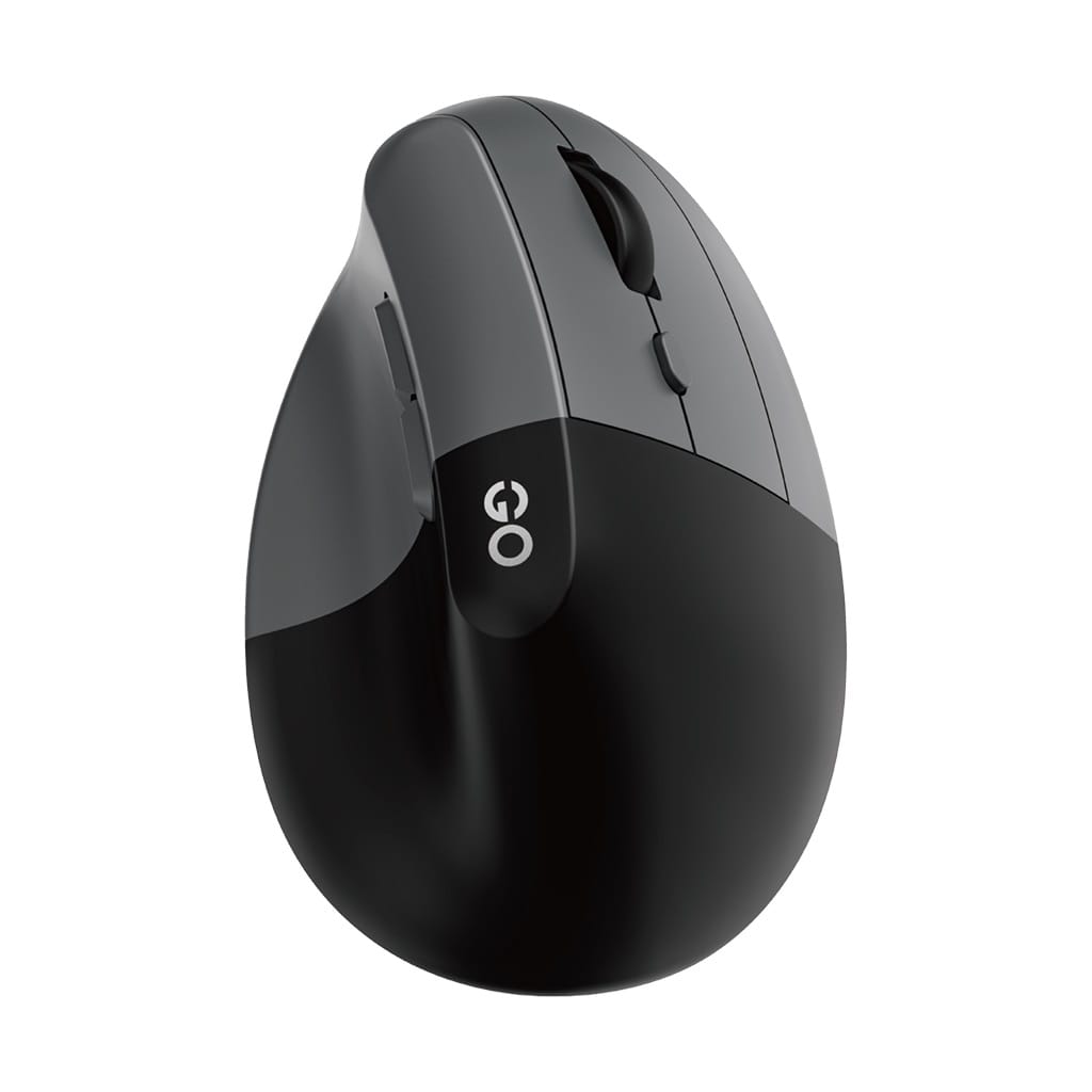 Fantech Comfy W195R Vertical Ergonomic Office Wireless Rechargeable Mouse - Grey