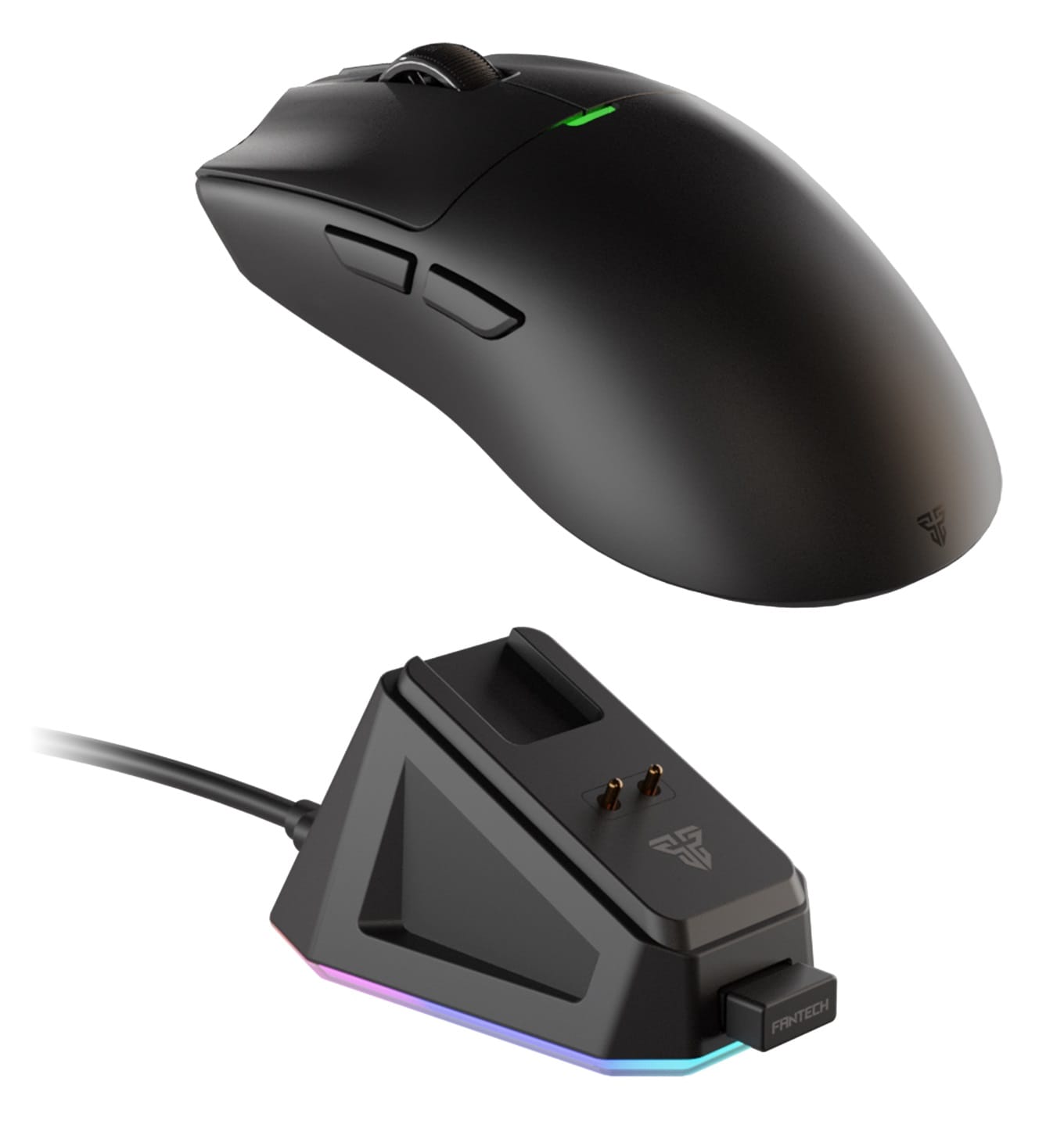 Fantech TANTO E Tri-Mode 1K Wireless Gaming Mouse - Black