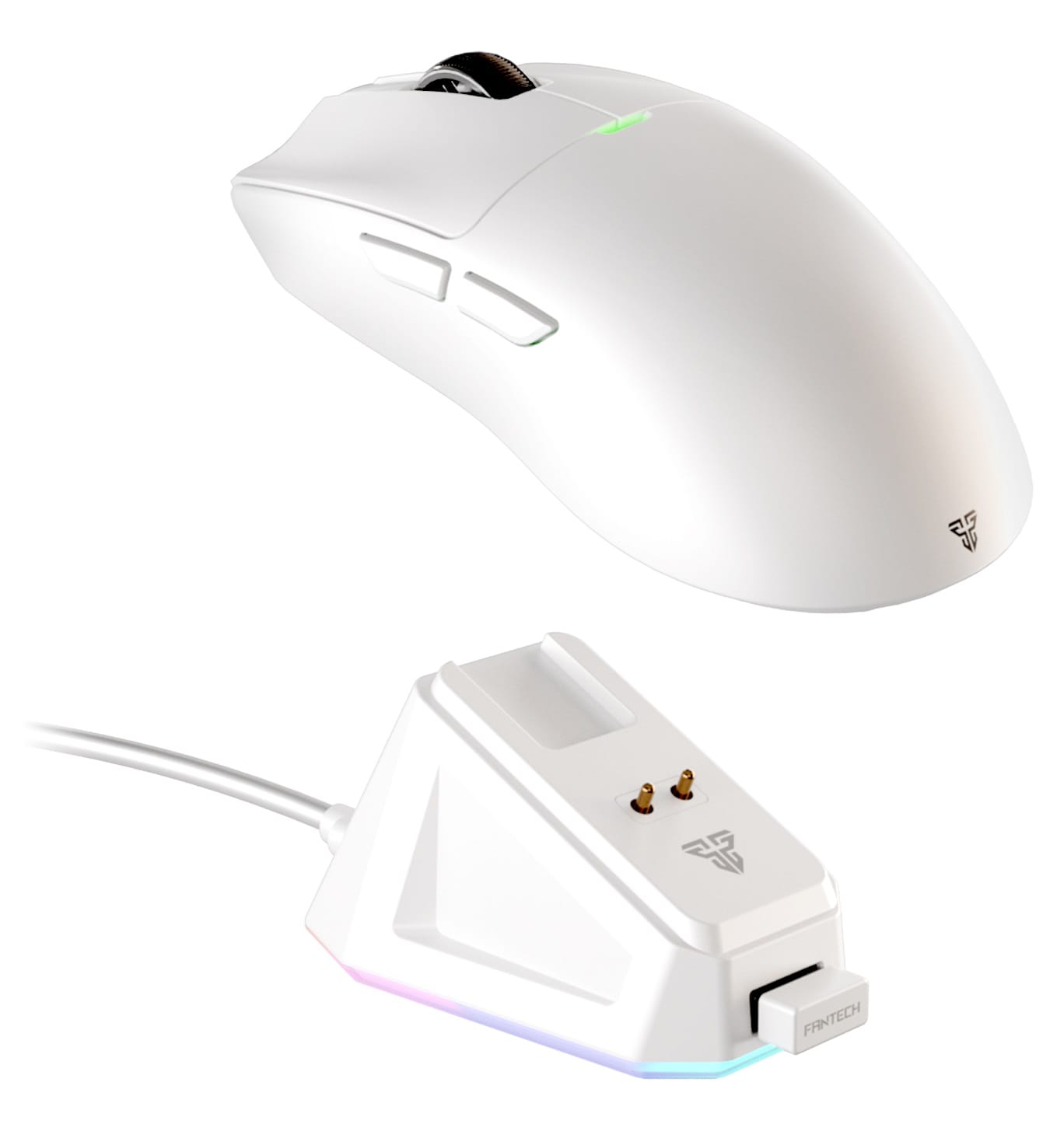 Fantech TANTO E Tri-Mode 1K Wireless Gaming Mouse - White