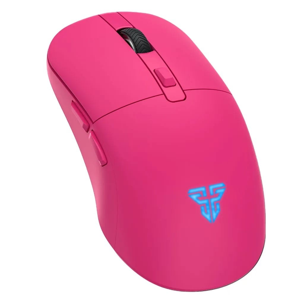 Fantech KANATA Tri-Mode Wireless Gaming Mouse With ARGB Charging Dock - Pink