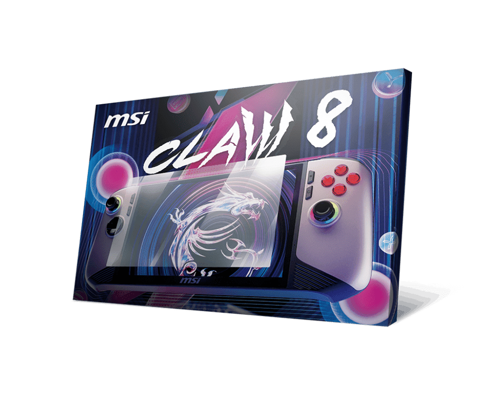 MSI 8'' Claw Tempered Glass Screen Protector