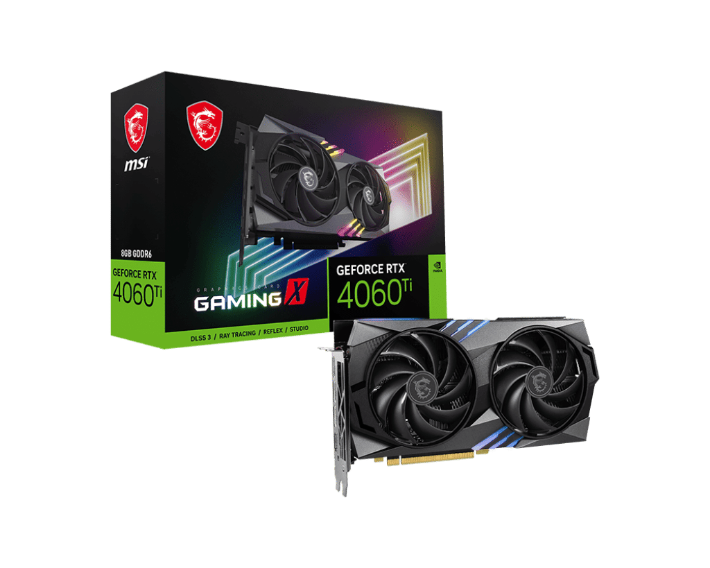 MSI GeForce  RTX 4060 Ti GAMING X 8G Graphics Card