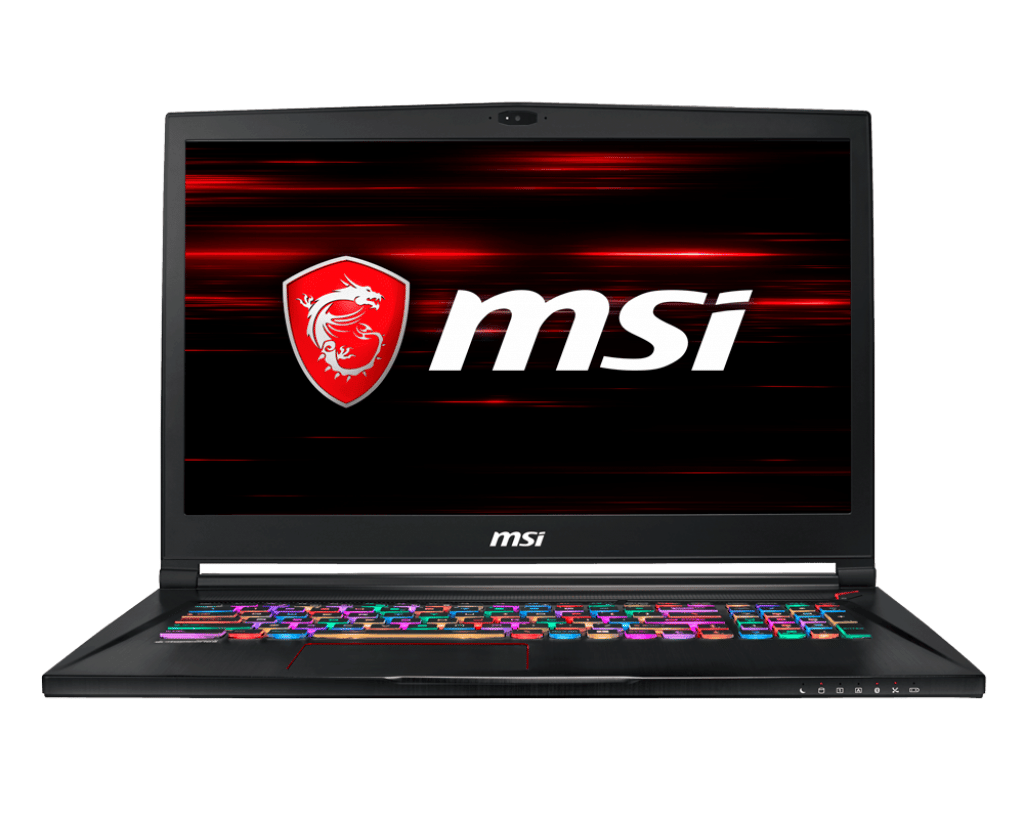 MSI GS73 17.3 FHD Laptop, i7-8750H/GTX10606GB/ 8GB*2/1TB+256GB/W10