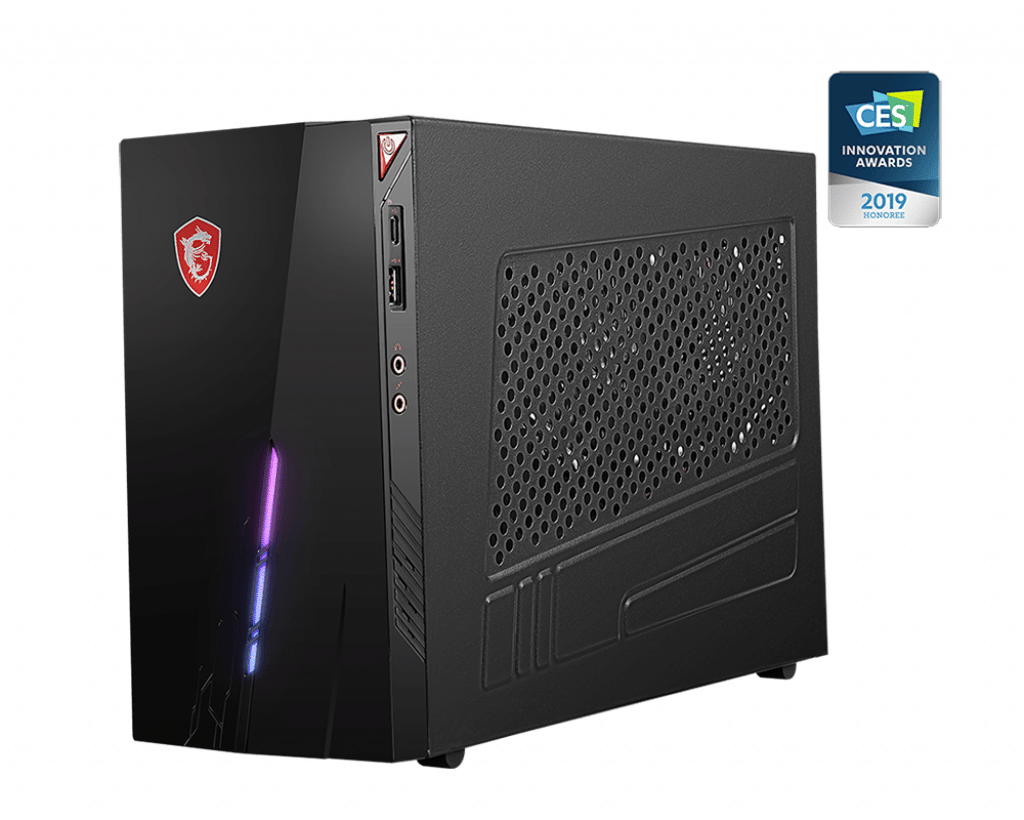 MSI Infinite S Gaming Desktop PC, i5-9400F/GTX1650 Ventus/8GB/256GB+1TB/W10H