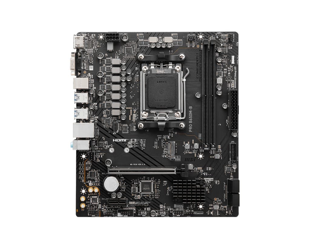 MSI PRO B650M-B AM5 Micro-ATX Motherboard