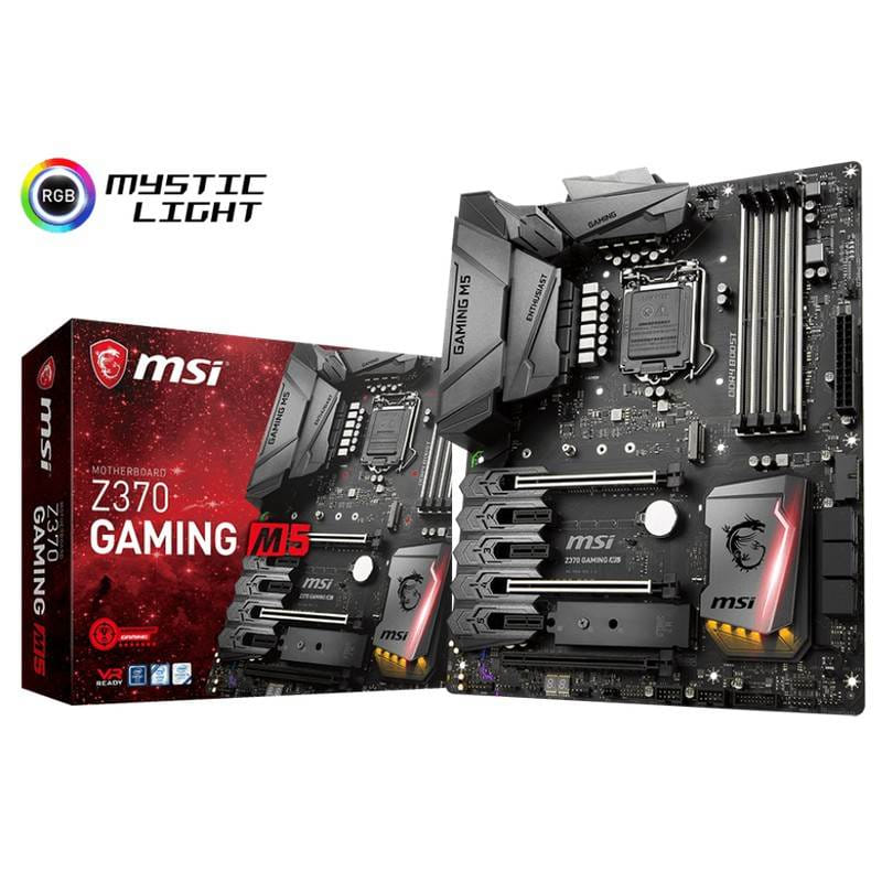 MSI Z370 GAMING M5 ATX Motherboard