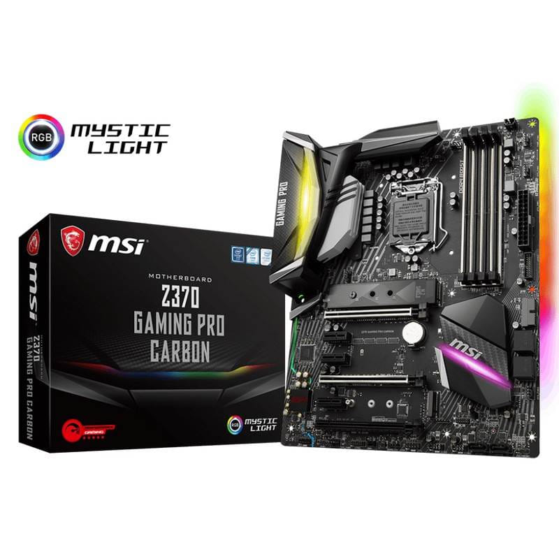 MSI Z370 GAMING PRO CARBON ATX Motherboard