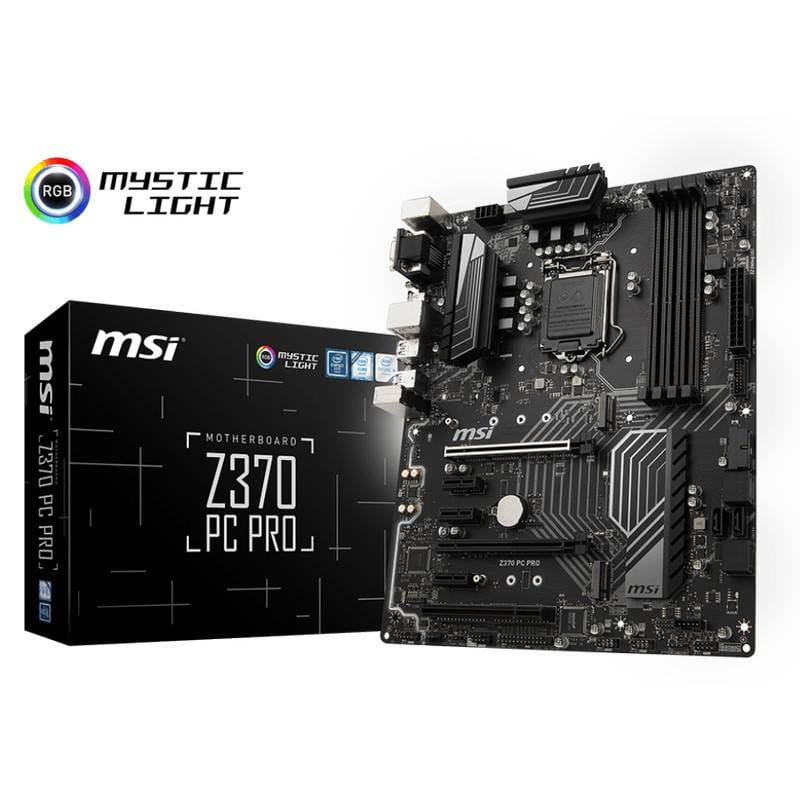 MSI Z370 PC PRO ATX Motherboard