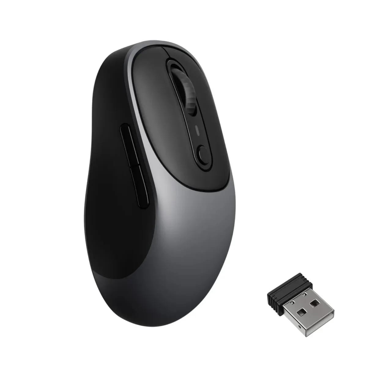 Keychron BM24 PAW3212 1K Polling Rate Wireless Mouse - Metal Gray