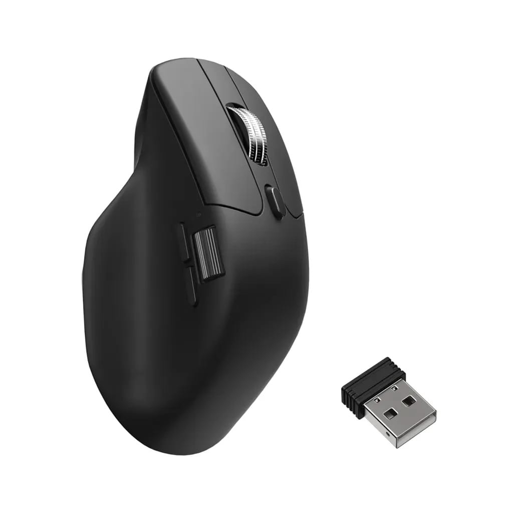 Keychron M6 Wireless PixArt 3950 8K Silent Micro Switch Mouse - Black