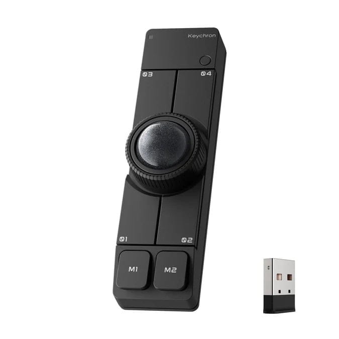 Keychron Nape Pro Wireless Trackball Mouse - Black