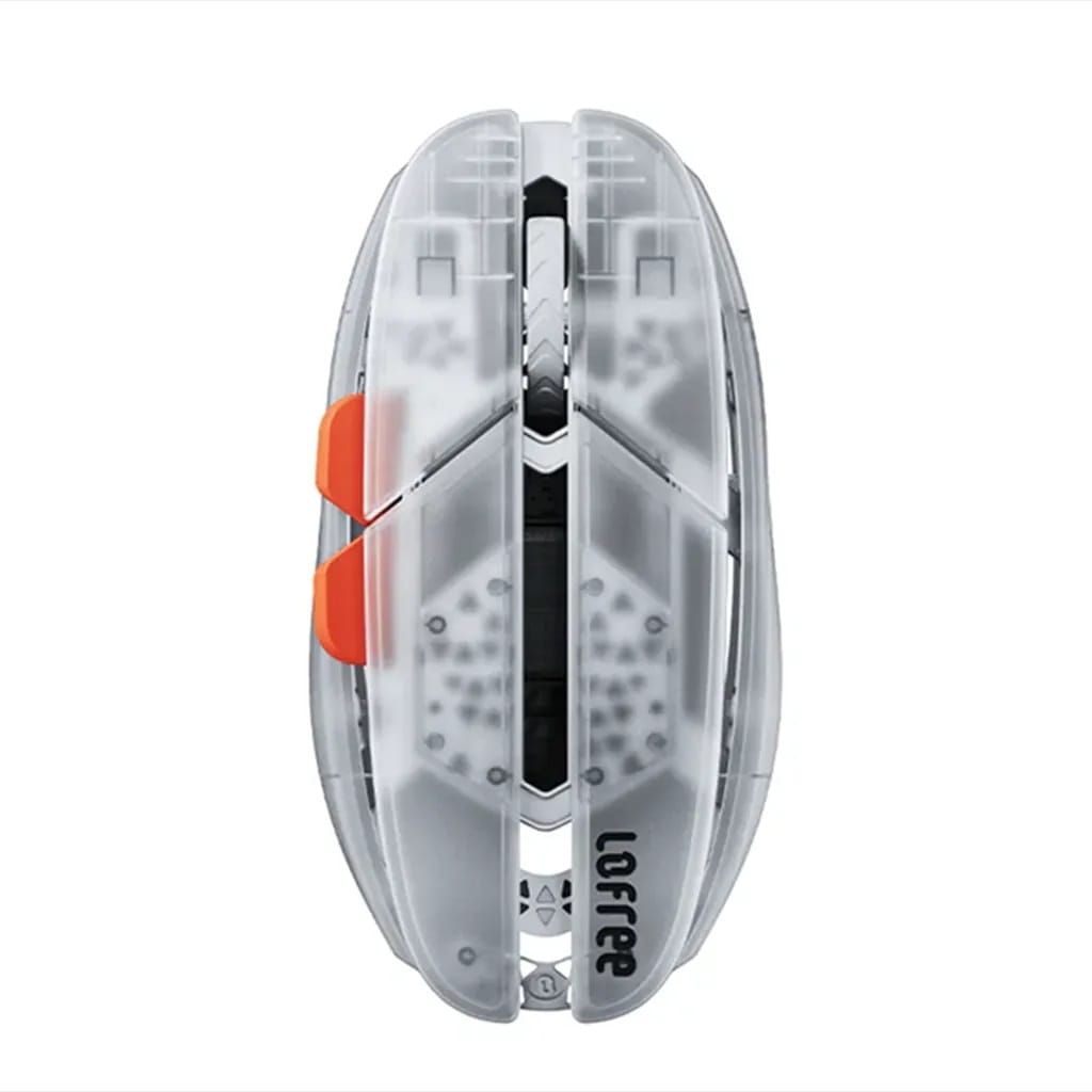 Lofree Hypace 8K Wireless Magnesium Gaming Optical Micro Switch Mouse - Ghost