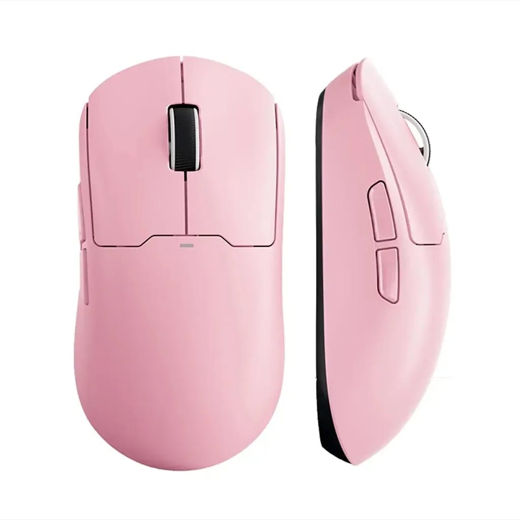 MCHOSE A5 Ultra 4K Bluetooth 2.4G Wireless Mouse - Light Pink