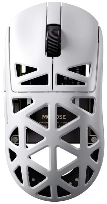 MCHOSE A7X Ultra Magnesium Alloy Wireless Gaming Mouse White