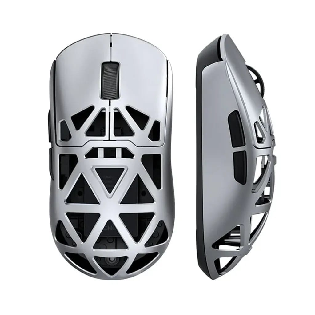MCHOSE AX5 Pro Max 8K Magnesium Wireless Mouse - Silver