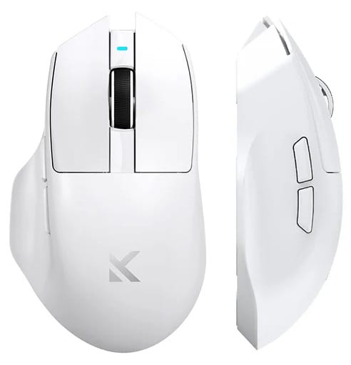 MCHOSE G7 Lightweight Ergonomic Wireless Mouse - White