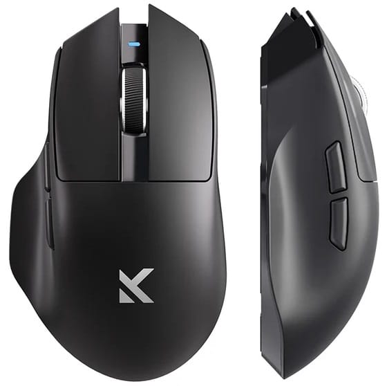 MCHOSE G7 Lightweight Ergonomic Wireless Mouse - Black