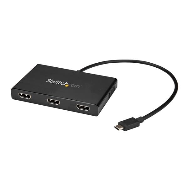 StarTech USB C to HDMI Adapter 3Port MST Hub USB C Multi Monitor