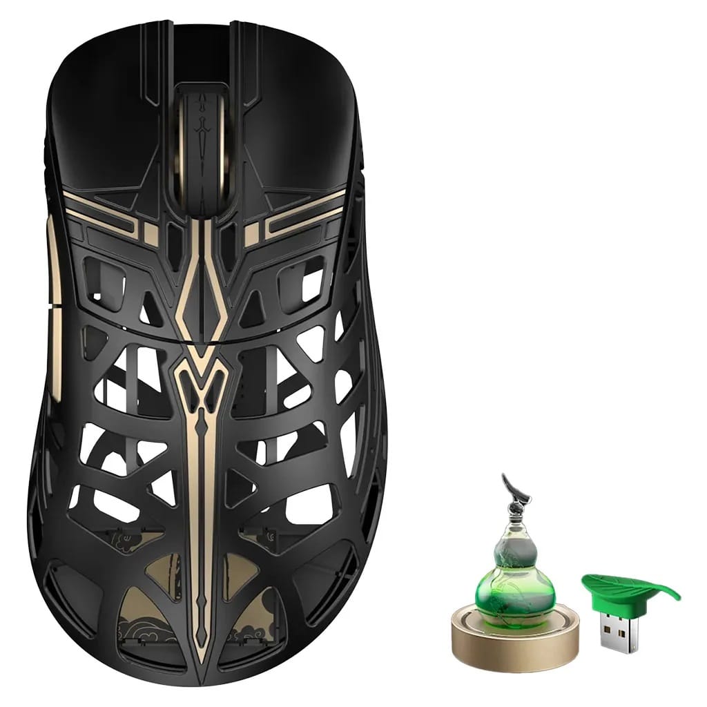 WLMOUSE x The Swords Magnesium OMRON Opticals Gaming Mouse - Black