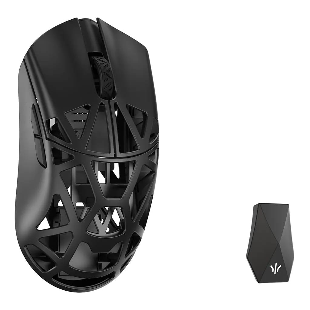 WLMOUSE Beast X Max 8K Magnesium Solid Sides Gaming Mouse -  Black