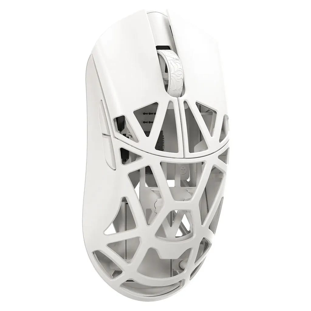 WLMOUSE Beast X Mini Pro 8K Wireless Optical Magnesium Gaming Mouse - Milky White